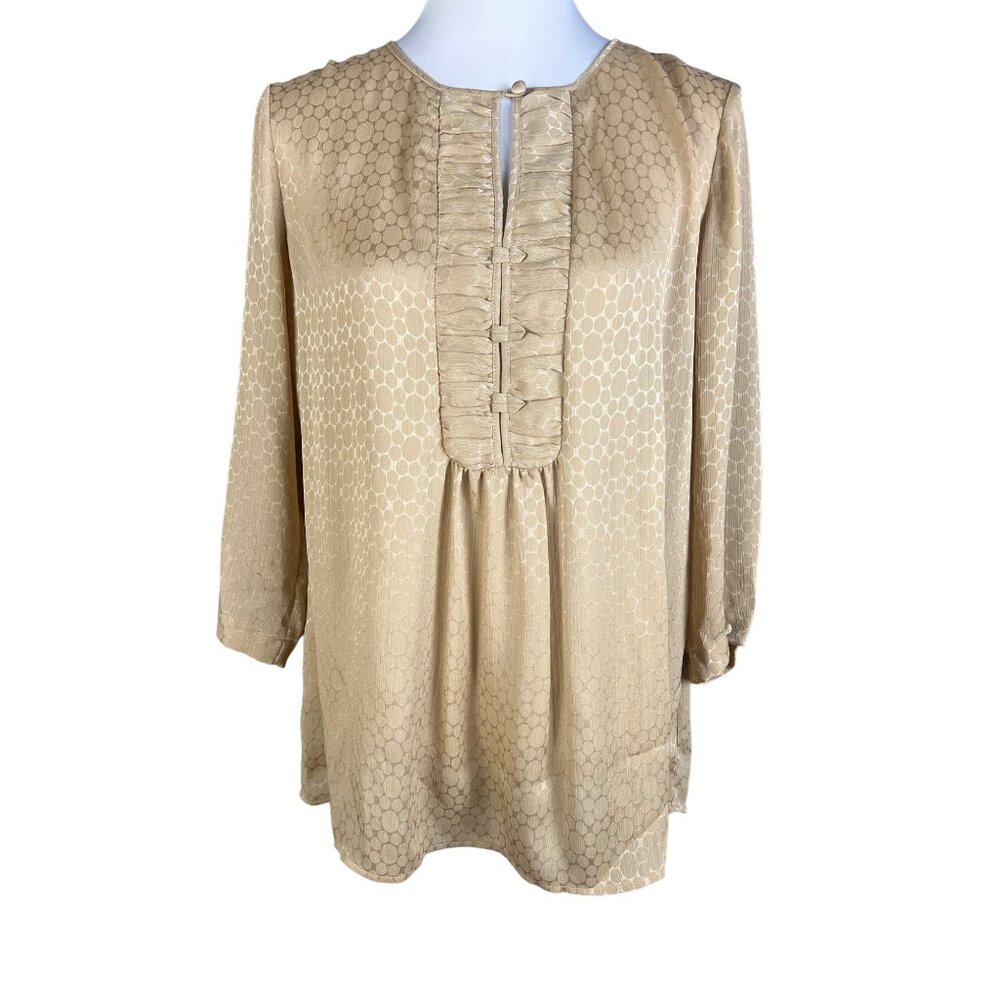 Chico's Women's Long Sleeve Blouse Size 8 NWT